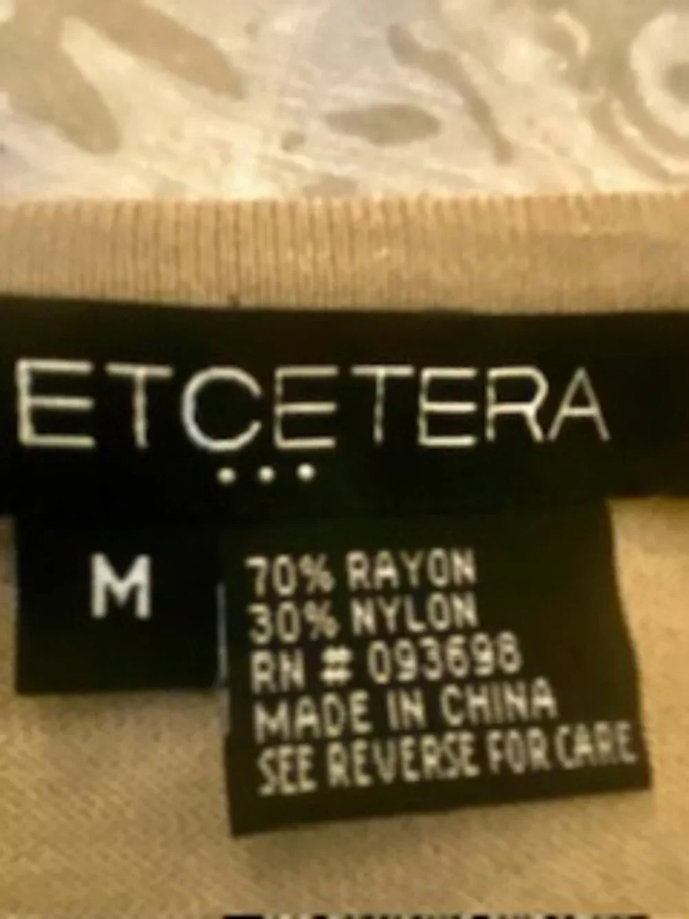 ETCETERA Knit Top with tassel ties
